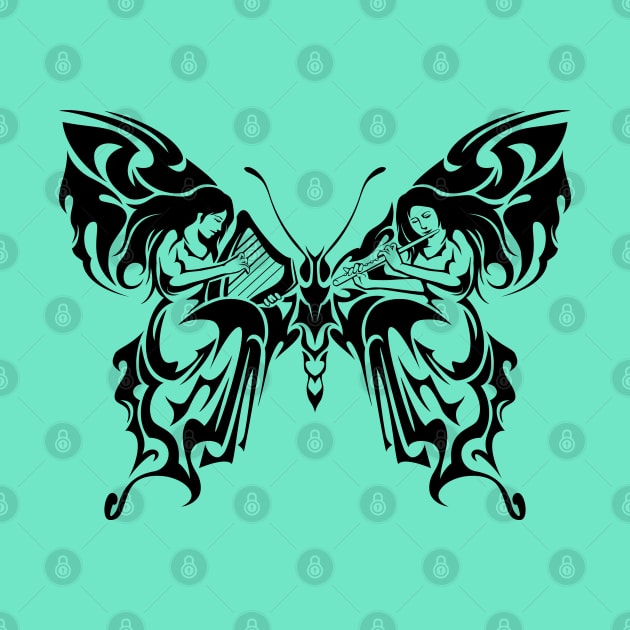 Tribal Butterfly by TurkeysDesign