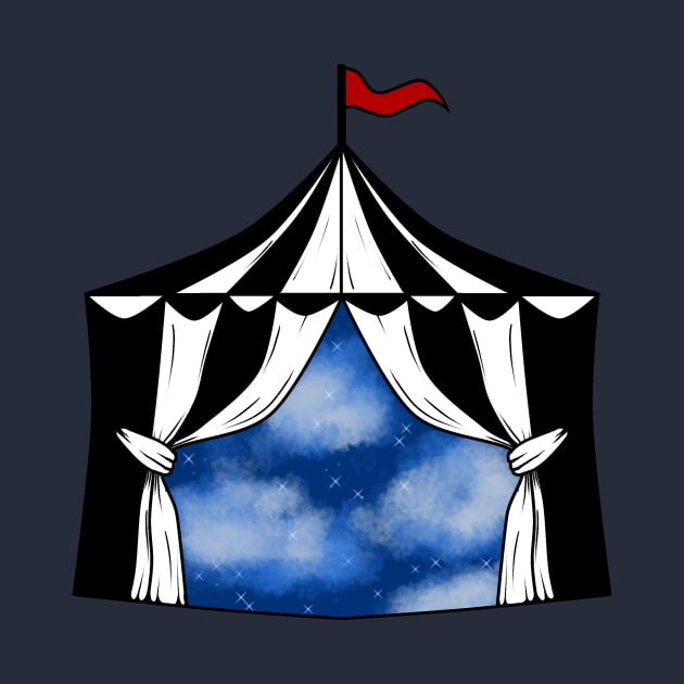 Night Circus Tent by CipherArt