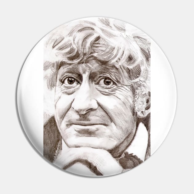 Jon Pertwee Pin by Grant Hudson