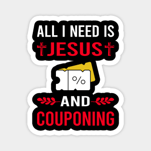 I Need Jesus And Couponing Coupon Coupons Couponer Magnet