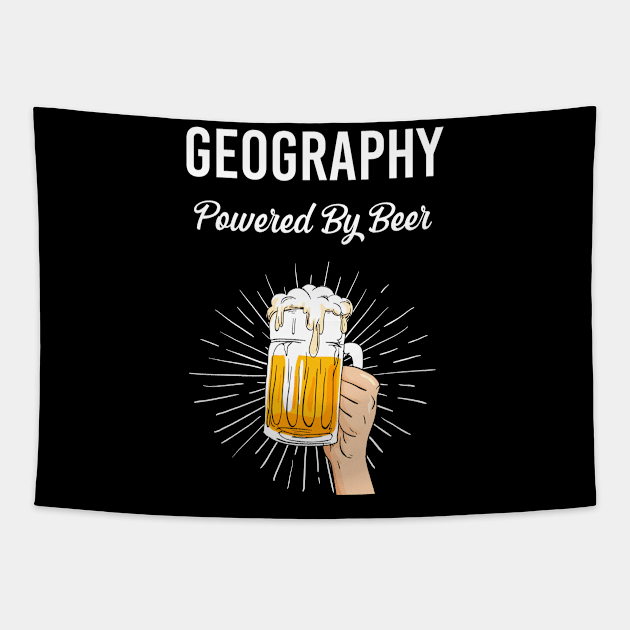 Beer Geography Tapestry by Hanh Tay