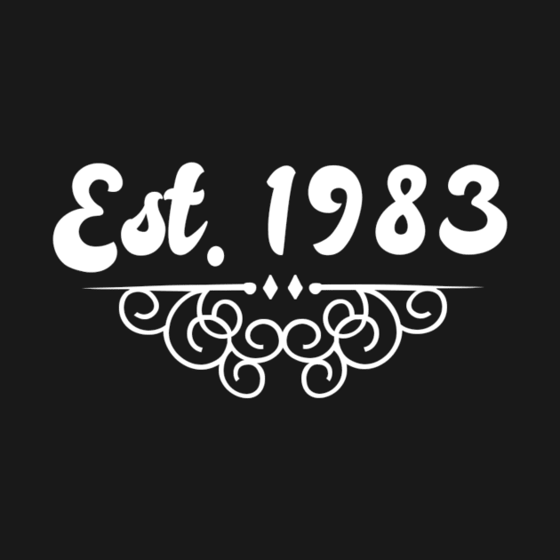 Est 1983 by KaisPrints