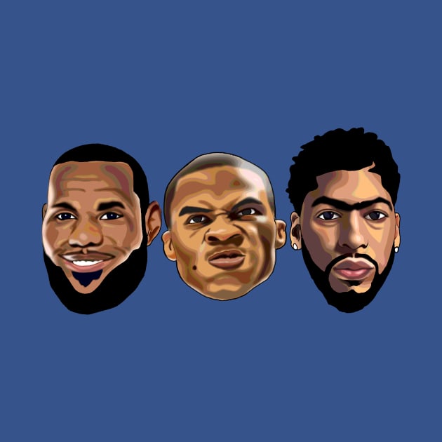 LAKERS BIG THREE! by Headsobig