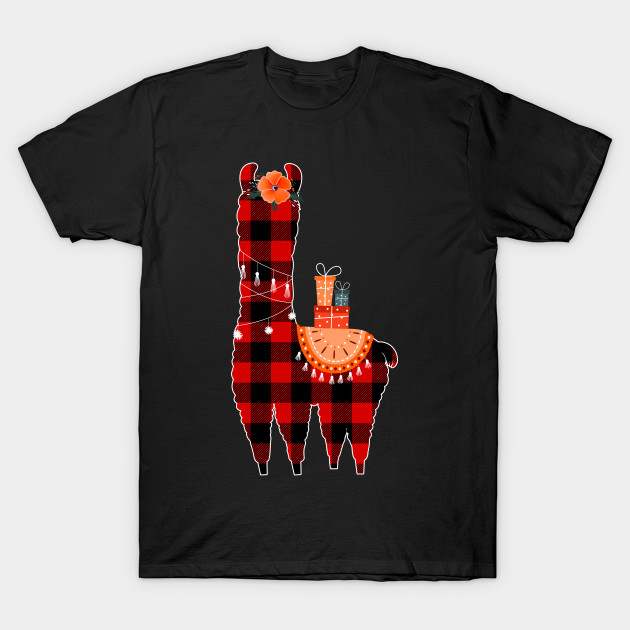 Christmas Llama Shirt Women S Christmas Shirt Ladies Holiday
