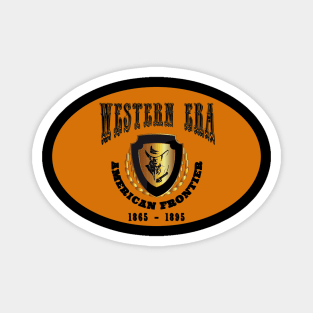 Western Era aka American Frontier - Orange Magnet