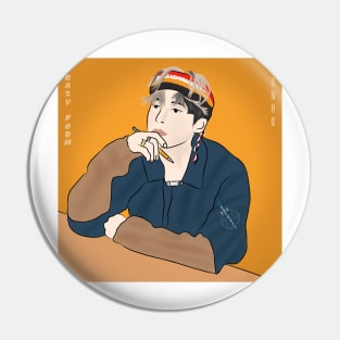 Yunho of Ateez From Crazy Form Pin