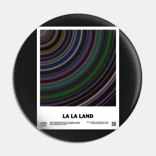 minimal_La La Land Abstract Circular Art Movie Pin