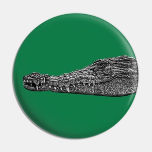 Philippine crocodile Pin