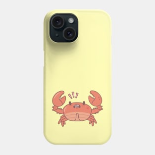 Crabby Crab Doodle Phone Case