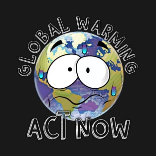 Global Warming Climate Change Planet Earth Science T-Shirt