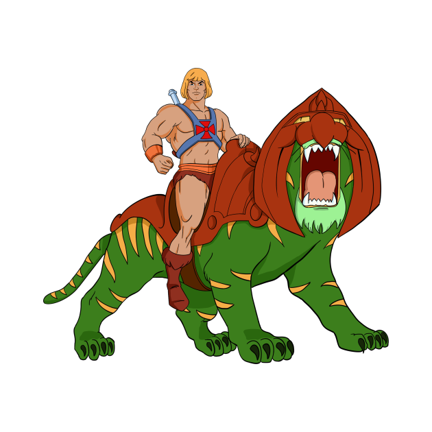 Discover A Hero Ready For Battle - He Man - T-Shirt