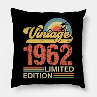 Retro vintage 1962 limited edition Pillow