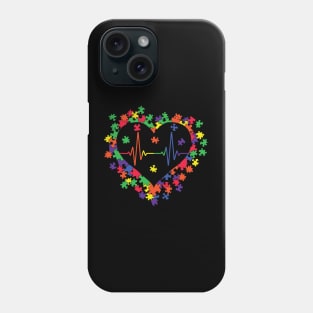 Puzzle  Heart Phone Case