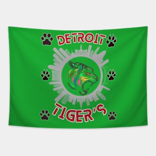 Detroit Tiger's Favorite Sweatshirt, Tiger City Tapestry