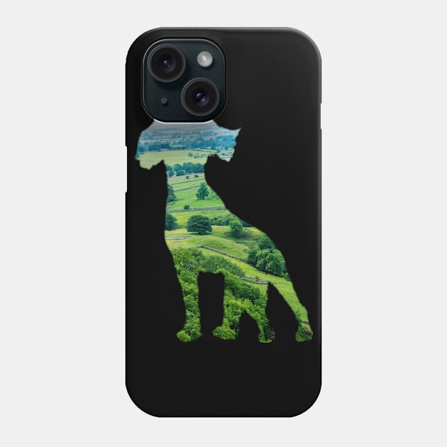 A Yorkshire Spaniel Phone Case by shauniejdesigns