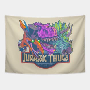 Jurassic Thugs Tapestry