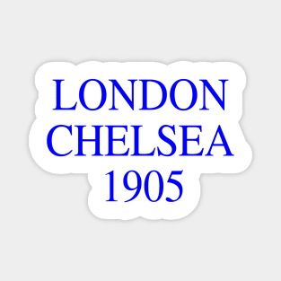 Chelsea London 1905 Magnet