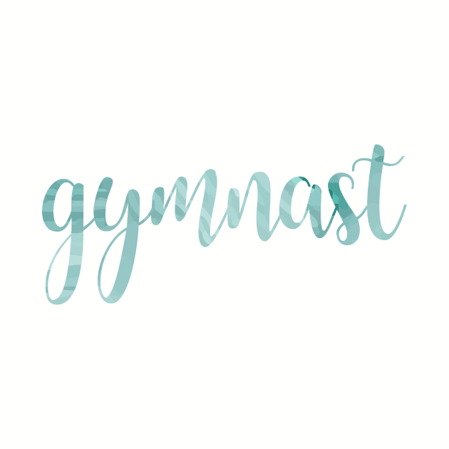 Gymnast Calligraphy by FlexiblePeople