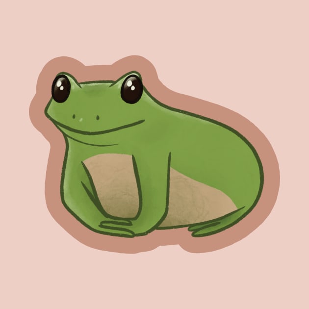 Polite Frog by Unbrokeann