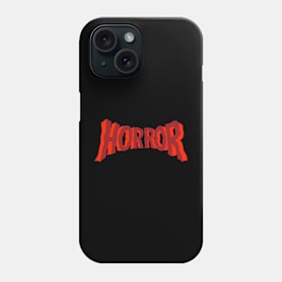 HORROR (Blood Red) Phone Case