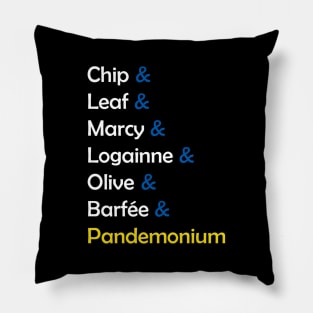 Meet the Spellers - Putnam County Spelling Bee Pillow