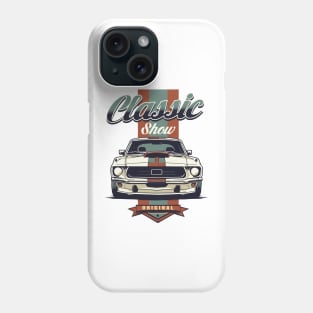 Classic Sports Car Design Phone Case