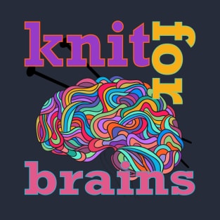 Knit For Brains T-Shirt