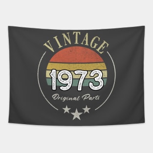 50th Birthday retro vintage T-Shirt Tapestry