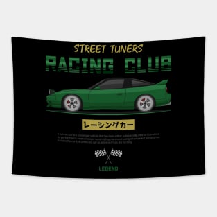 Tuner Green S13 JDM Tapestry