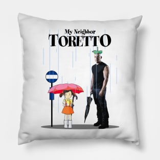 My Neighbor Toretto Dominic Parody Fan Art Pillow