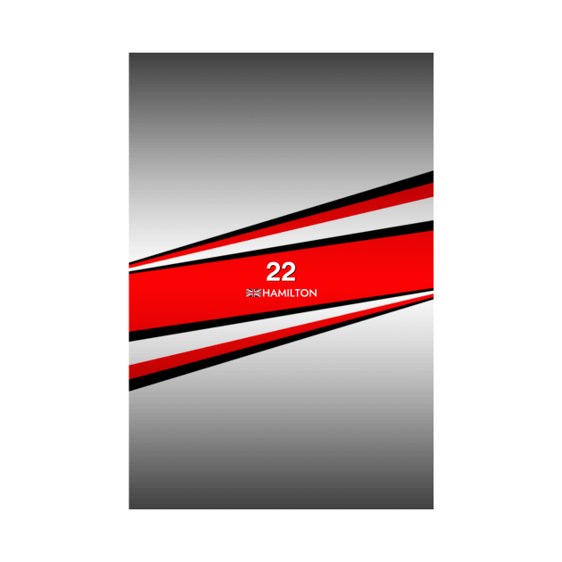 F1 2008 - #22 Hamilton by sednoid