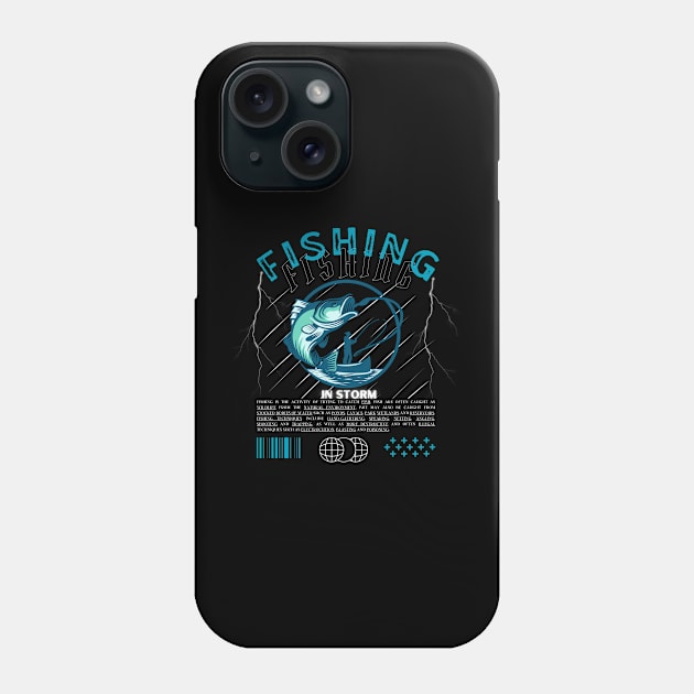 Fishing Phone Case by SASKET 