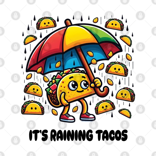 Its Raining Tacos Funny Cinco De Mayo Mexican Tacos Tuesday Bright Boy Girl Men Women Gift by familycuteycom