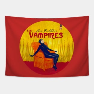 Les Vampires Louis Feuillade Tapestry