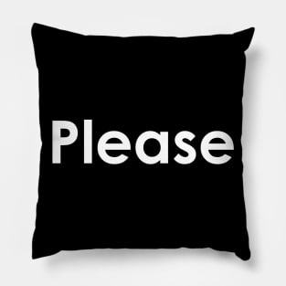 Please Pillow