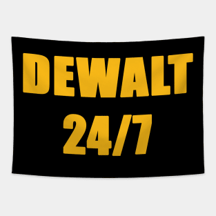 Dewalt 24/7 Tool Lover Design Tapestry