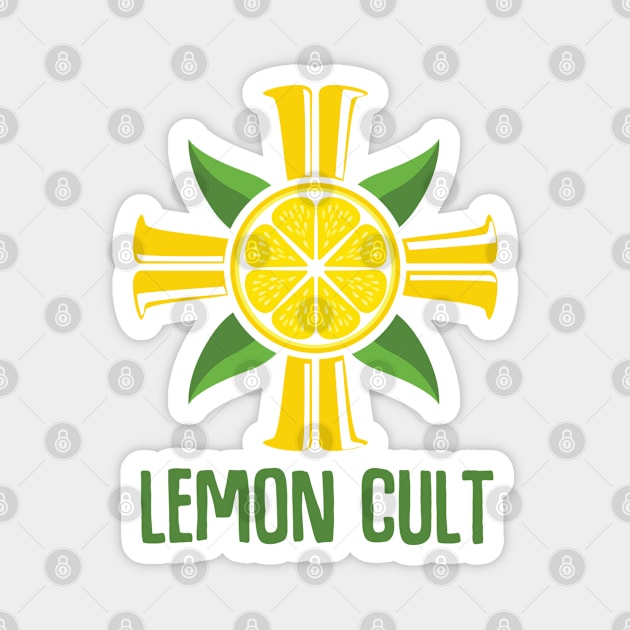 Lemon Cult Magnet by andantino