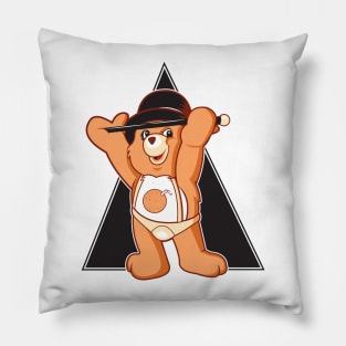 clockwork bear Pillow