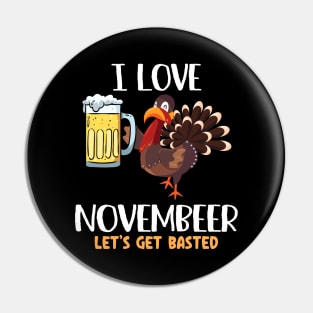 I Love Novembeer Pin