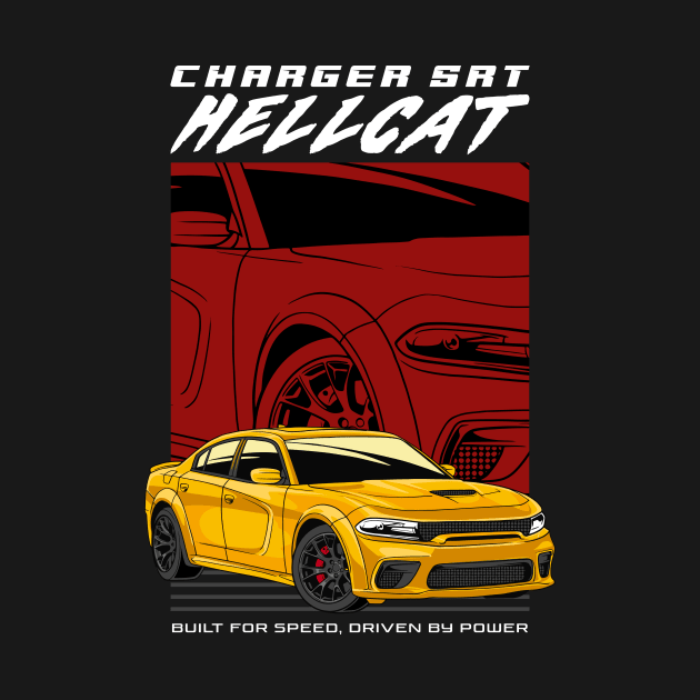 Charger SRT Hell Cat Car by milatees