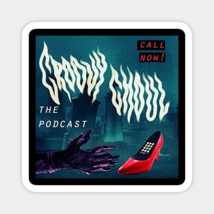 Groovy Ghoul Podcast Magnet