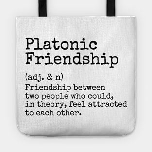 Best Friends are Kindred Spirits, Platonic Soulmates Forever Tote