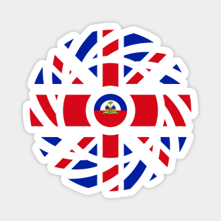 British Haitian Multinational Patriot Flag Series Magnet