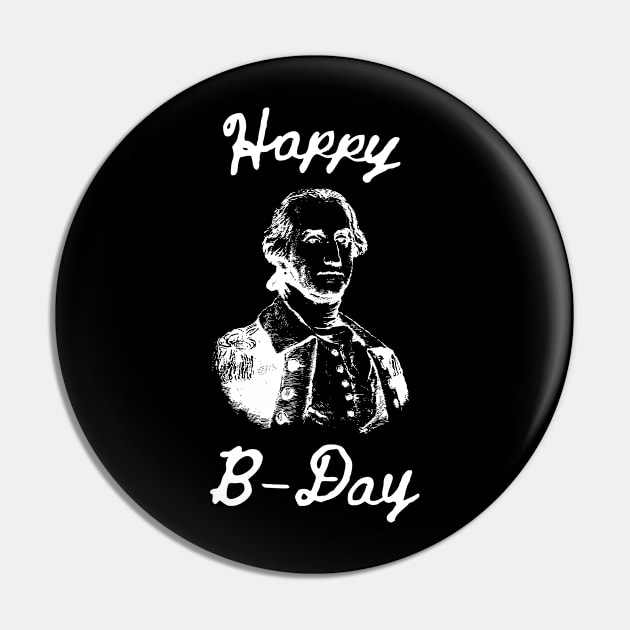 George Washington Birthday Pin by medd.art