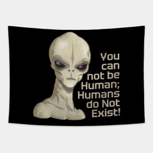 Alien v Human Tapestry