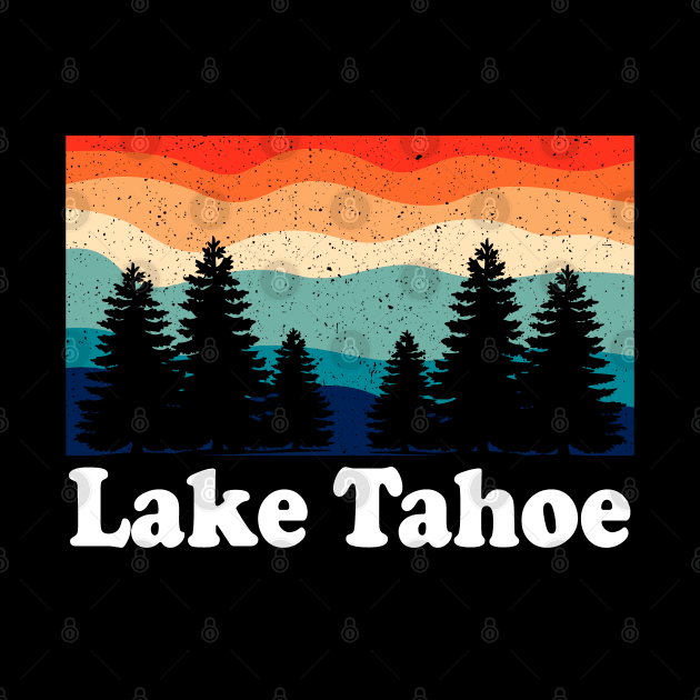 Vintage Lake Tahoe Forest Camping by ChadPill