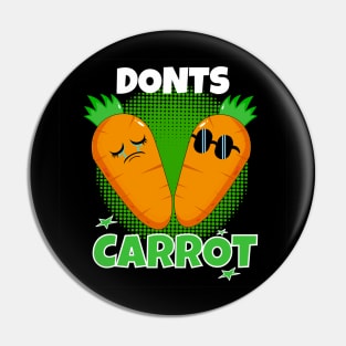 Donts carrot black Pin