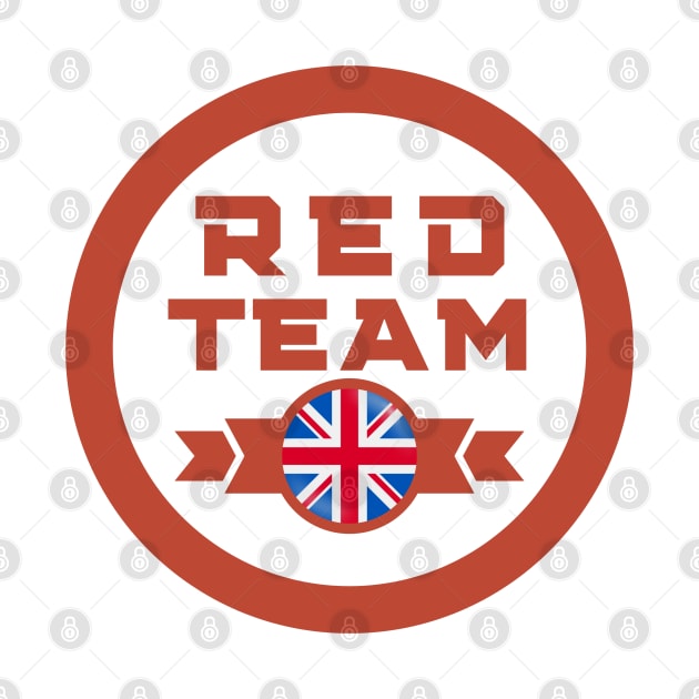 Cybersecurity Red Team UK Gamification Badge CTF by FSEstyle