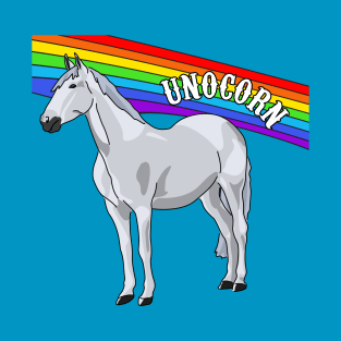 Shadow the Unocorn - Unicorn Art T-Shirt