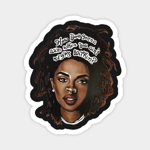 Lauryn Hill. Classic Magnet by marcantonioy